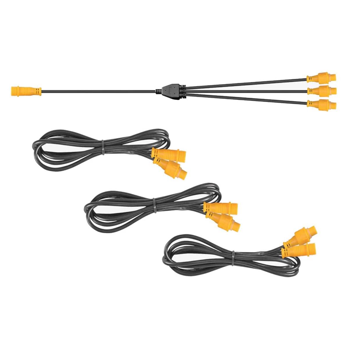 EXTENSION CABLE KIT FOR HARDKORR CAMP LIGHTS (ORANGE 4-PIN PLUGS), , scaau_hi-res