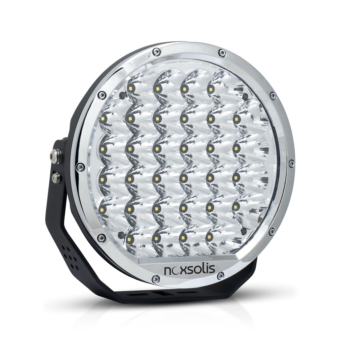 LED 9" SLIM DRIVING LAMP CHROME - COMBO BEAM 12-24V SET INCLUDES CLEAR COVERS, , scaau_hi-res