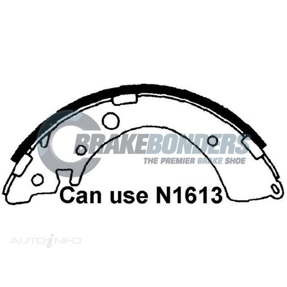 Brake Bonders Brake Shoes N1614 Supercheap Auto