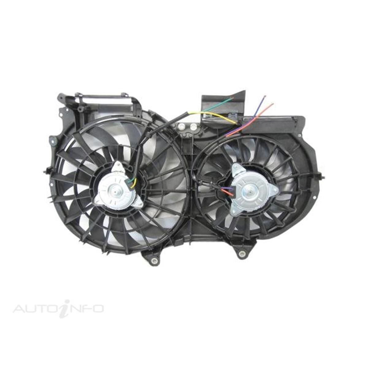 AUDI A4 B6/B7 06/01-12/07 / RADIATOR & AIR CON FAN / 2.4L / 3.0L / 3.2L, , scaau_hi-res