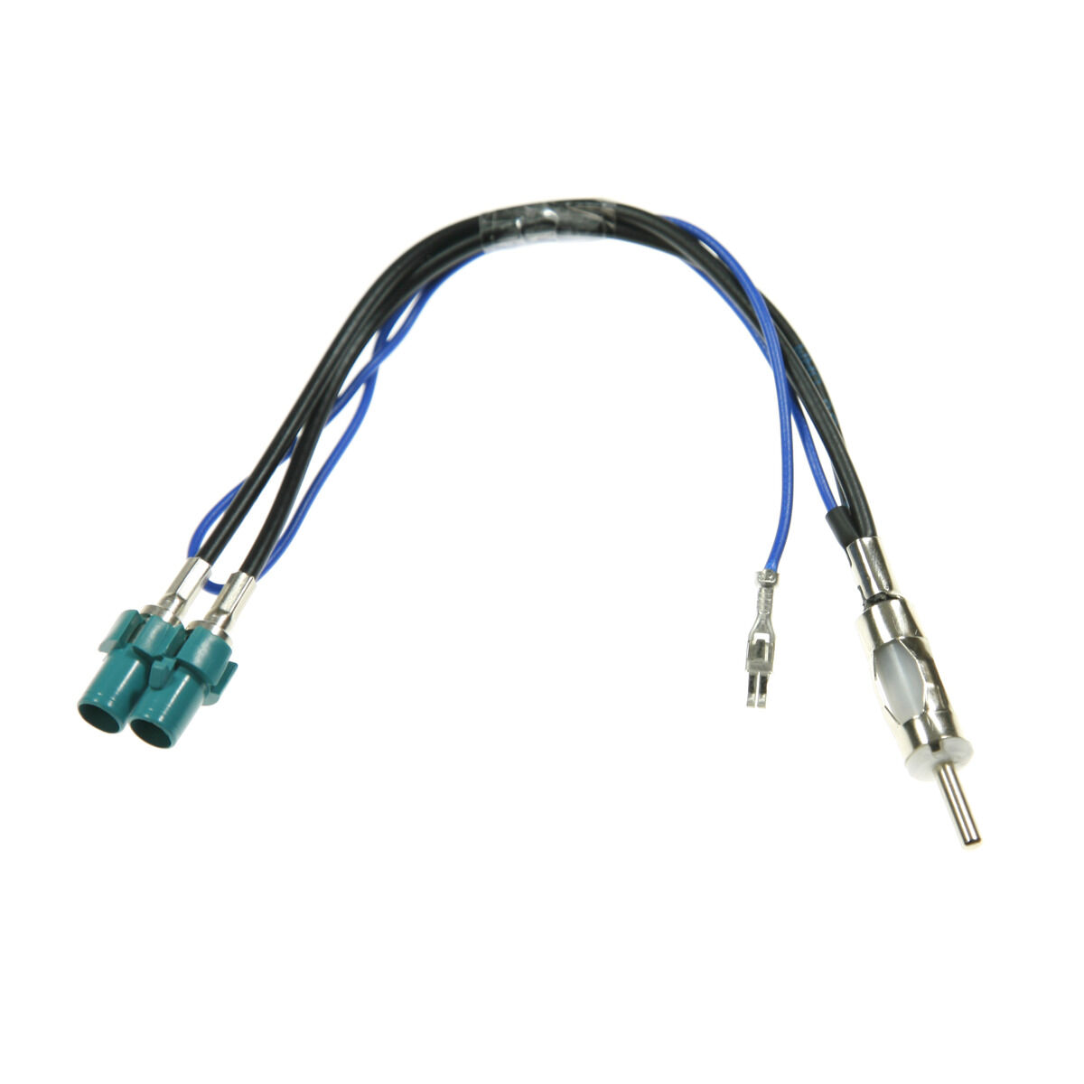 ANTENNA ADAPTOR DOUBLE FAKRA TO (M) DIN PHANTOM POWER 12V BOTH ANTENNA, , scaau_hi-res