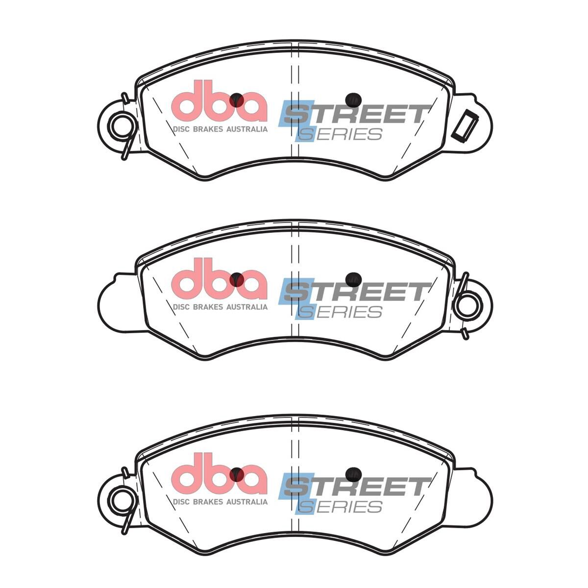 DBA SS STREET SERIES BRAKE PADS [ LDV V80 2013 - On F ], , scaau_hi-res