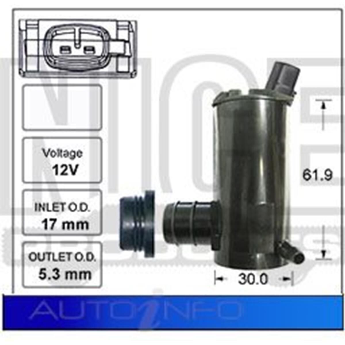 Washer Pump, , scaau_hi-res