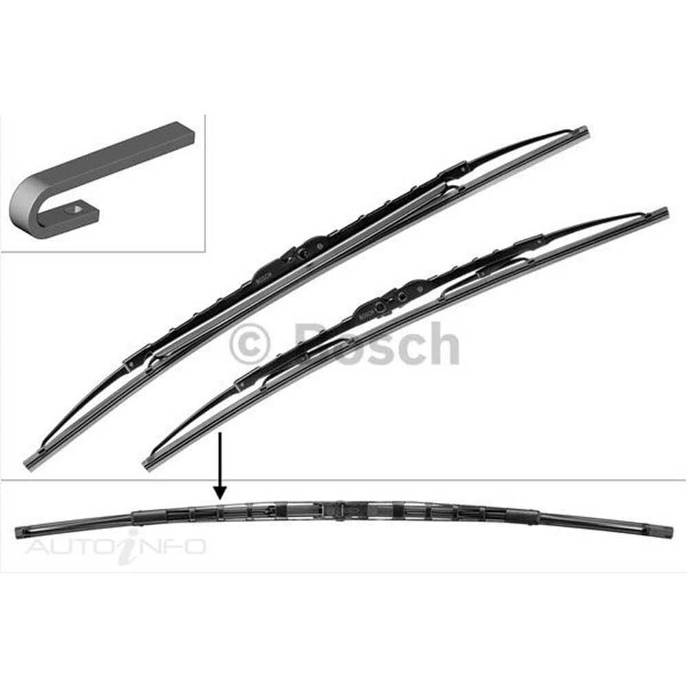 Bosch Wiper Blade Set 582S Supercheap Auto