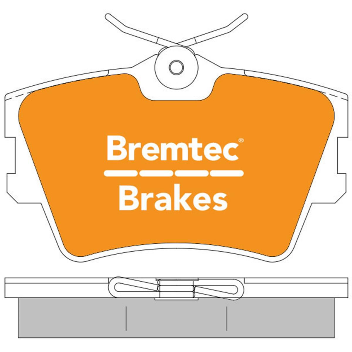 TRADE-LINE BRAKE PADS SET, , scaau_hi-res