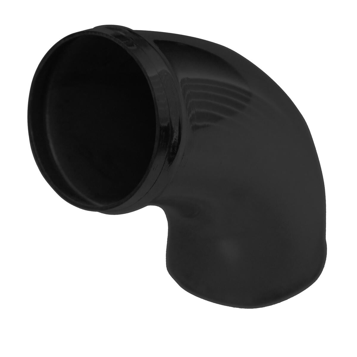 Intake Pipe 3 Inch (76mm) OD 60 degree Bend Black, , scaau_hi-res