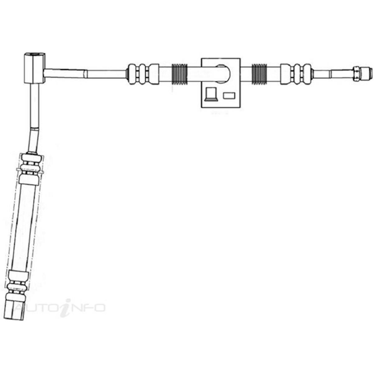PTQ PS PRESSURE HOSE TOYOTA CAMRY VDV10, , scaau_hi-res