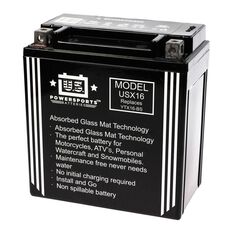 USPS AGM BATTERY USX16 YTX16-BS YTX20CH-BS *4, , scaau_hi-res