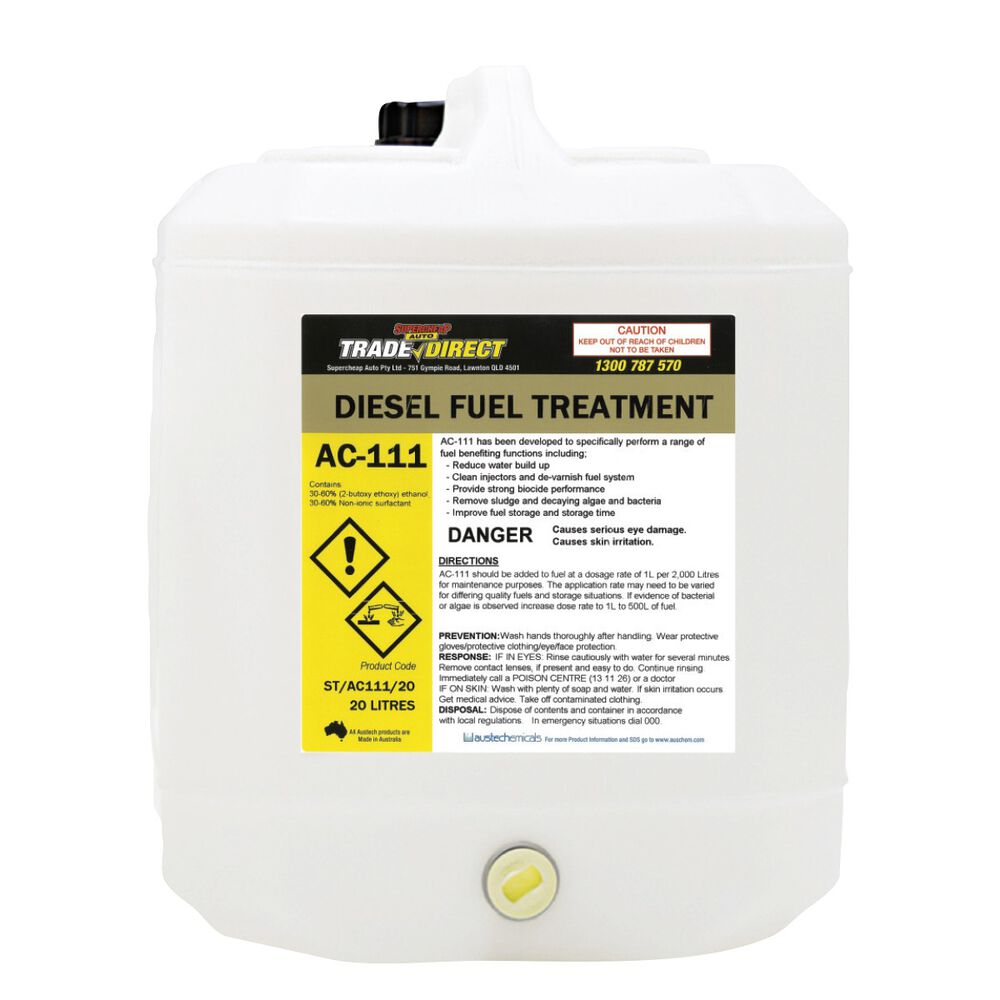 Diesel Fuel Treatment 20 Litre ST/AC111/20 Supercheap Auto