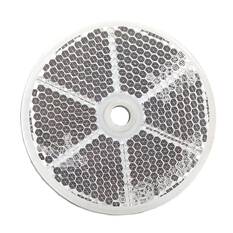 Sunrise Reflector Bolt On Clear 60mm Diameter, , scaau_hi-res