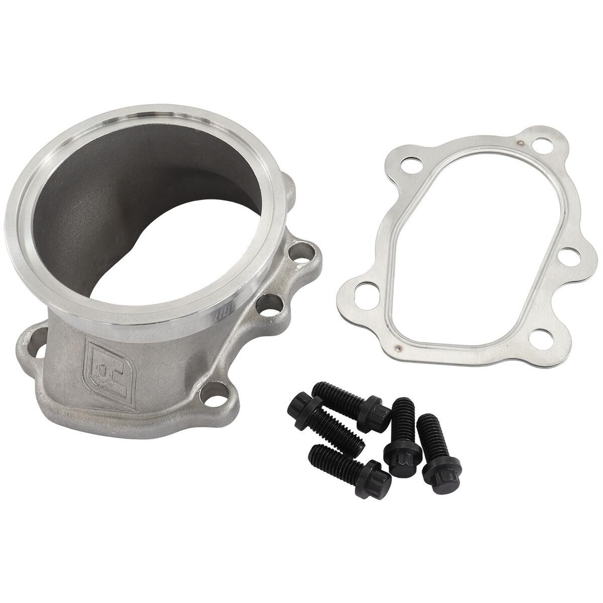 T25 T28 TO V-BAND ADAPTER CONVERT 5 BOLT TO 3" V BAND, , scaau_hi-res