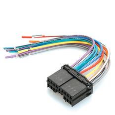 OEM HEADUNIT PLUG TO BARE WIRE - PRIMARY HARNESS TO SUIT MITSUBISHI LATE MODELS, , scaau_hi-res