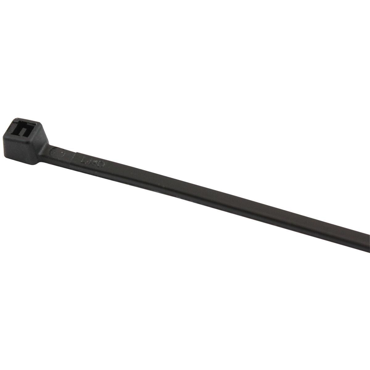 CABLE TIES 2.5MM X 150MM 25 PACK BLACK ZIP TIE PA66, , scaau_hi-res