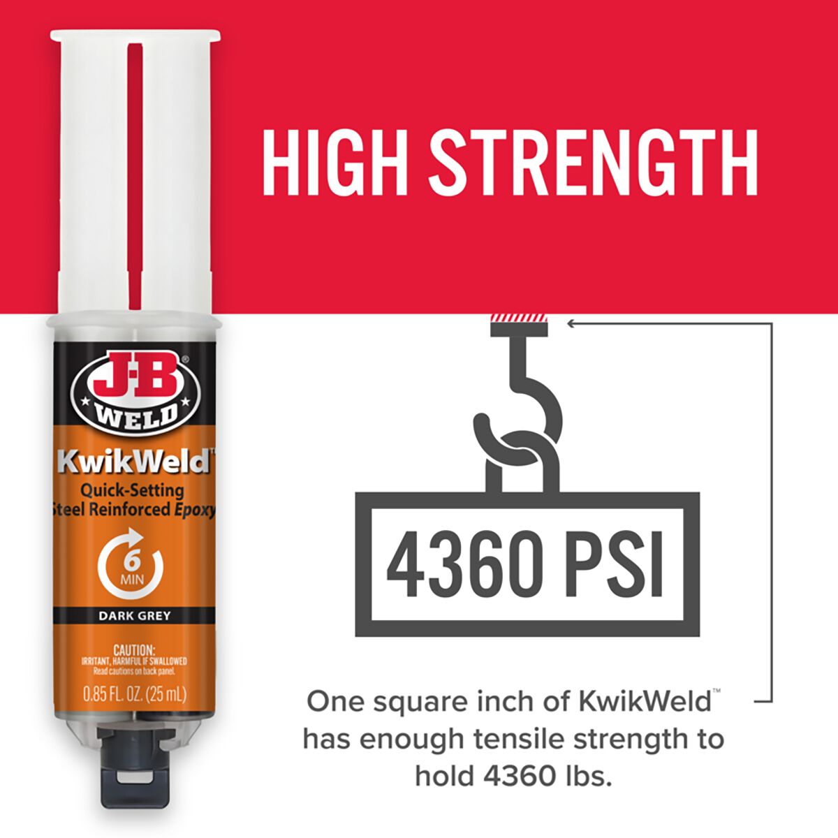JB WELD KWIKWELD 6 MIN STEEL EPOXY, , scaau_hi-res