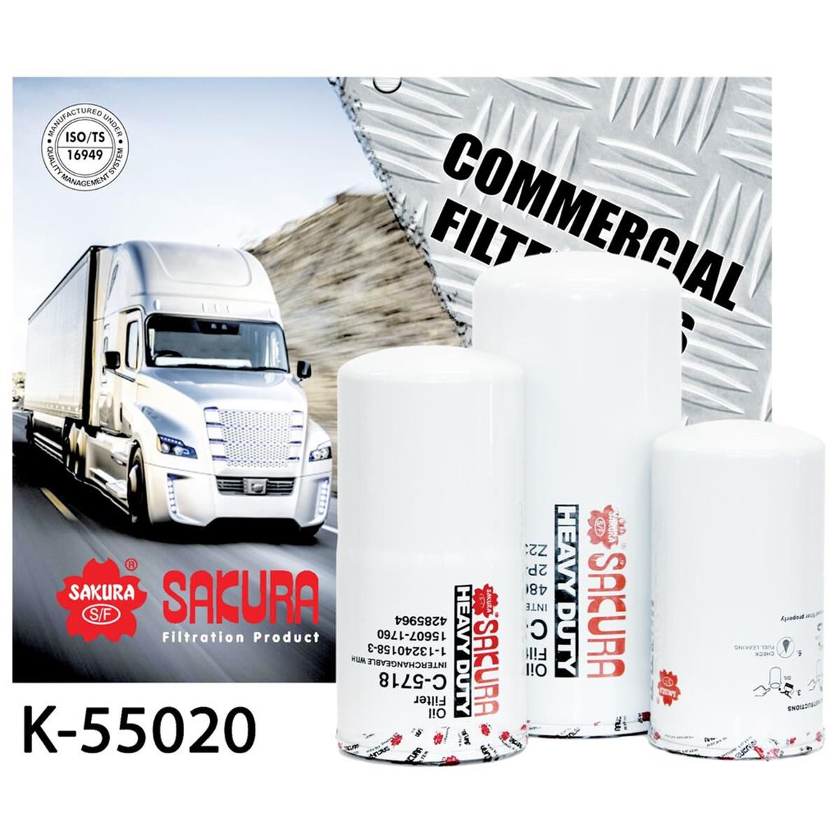 Sakura Truck Filter Kit - K-55020 | Supercheap Auto