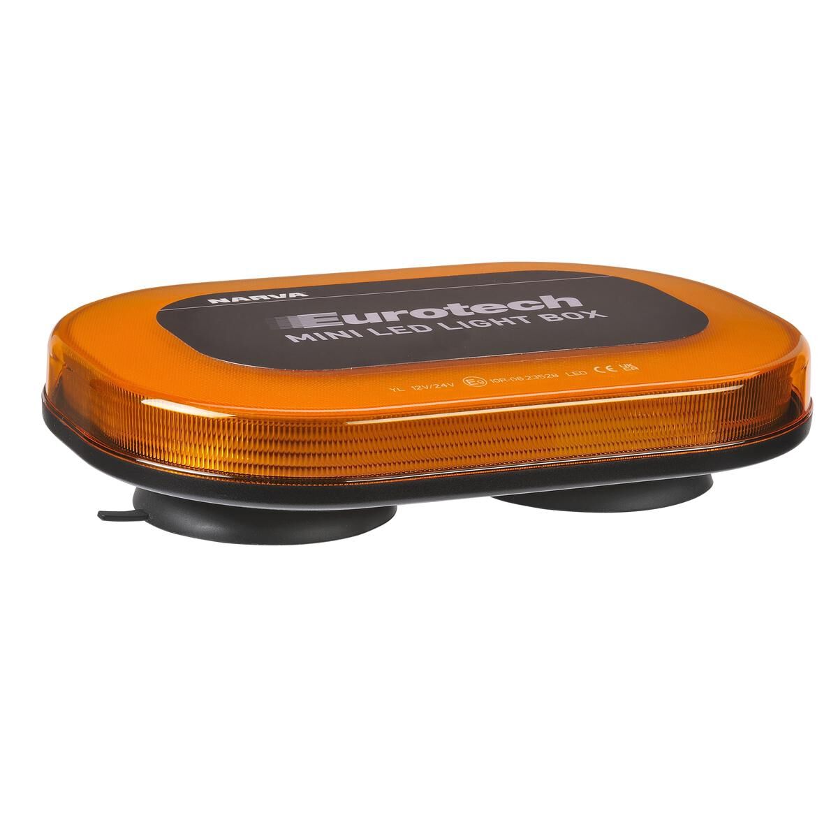 Narva 12-24 Volt Eurotech Mini LED Light Box (Amber, Magnetic Base), , scaau_hi-res