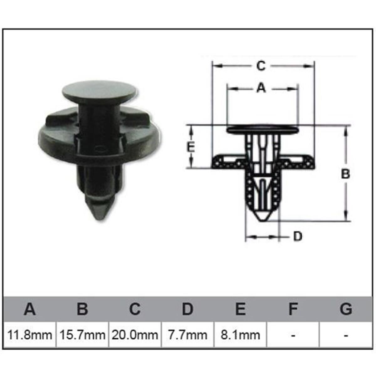 PKT 10 AUTOMOTIVE FASTENER, , scaau_hi-res