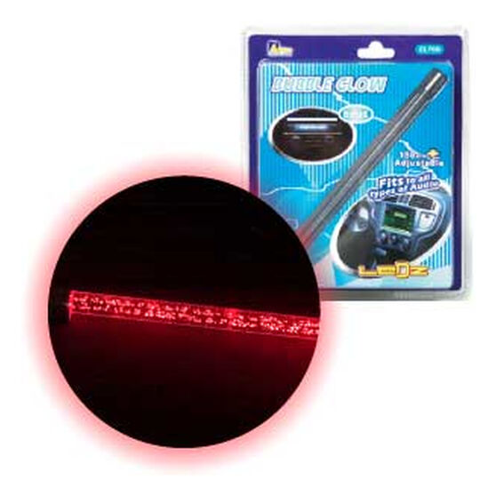 LED 6" 152MM BUBBLE GLOW RED, , scaau_hi-res