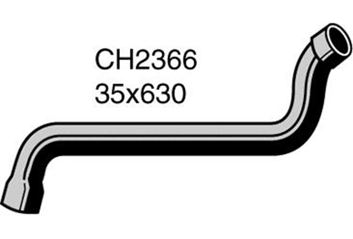 Radiator Lower Hose  - BMW 525E E28 - 2.7L I6  PETROL - Manual & Auto, , scaau_hi-res