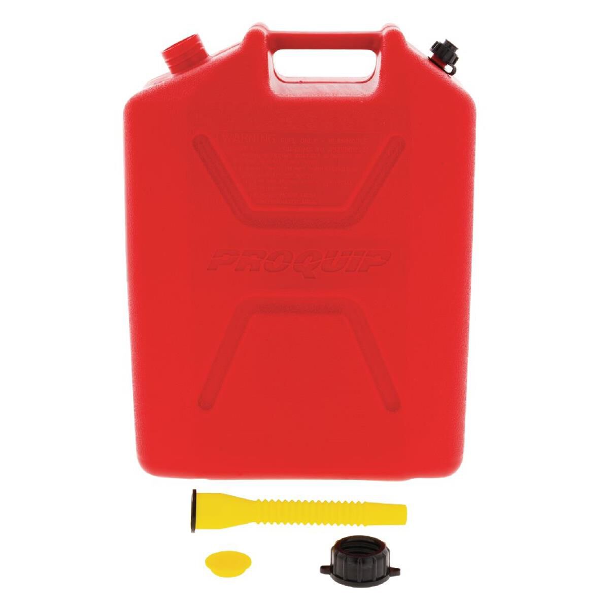 FAST FLOW PLASTIC FUEL CAN 20LT UNLEADED RED, , scaau_hi-res