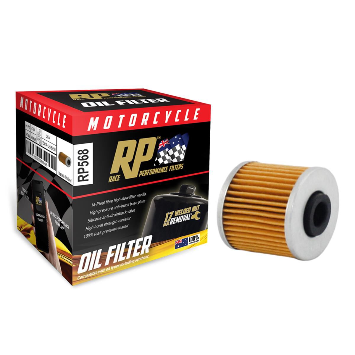 BIKE OIL FILTER RP568, , scaau_hi-res