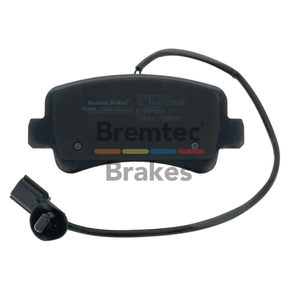 EUROLINE CERAMIC+ ZERO DUSTRENAULT MASTER X62 REAR PADS, , scaau_hi-res