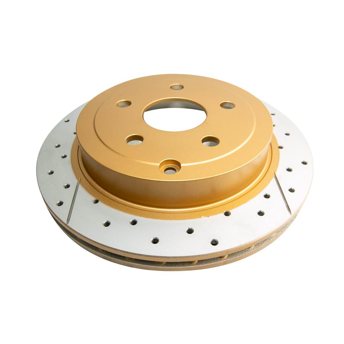 Street Gold Cross-drilled/slotted KP [ Commodore VE/VF V6 06-> R ], , scaau_hi-res