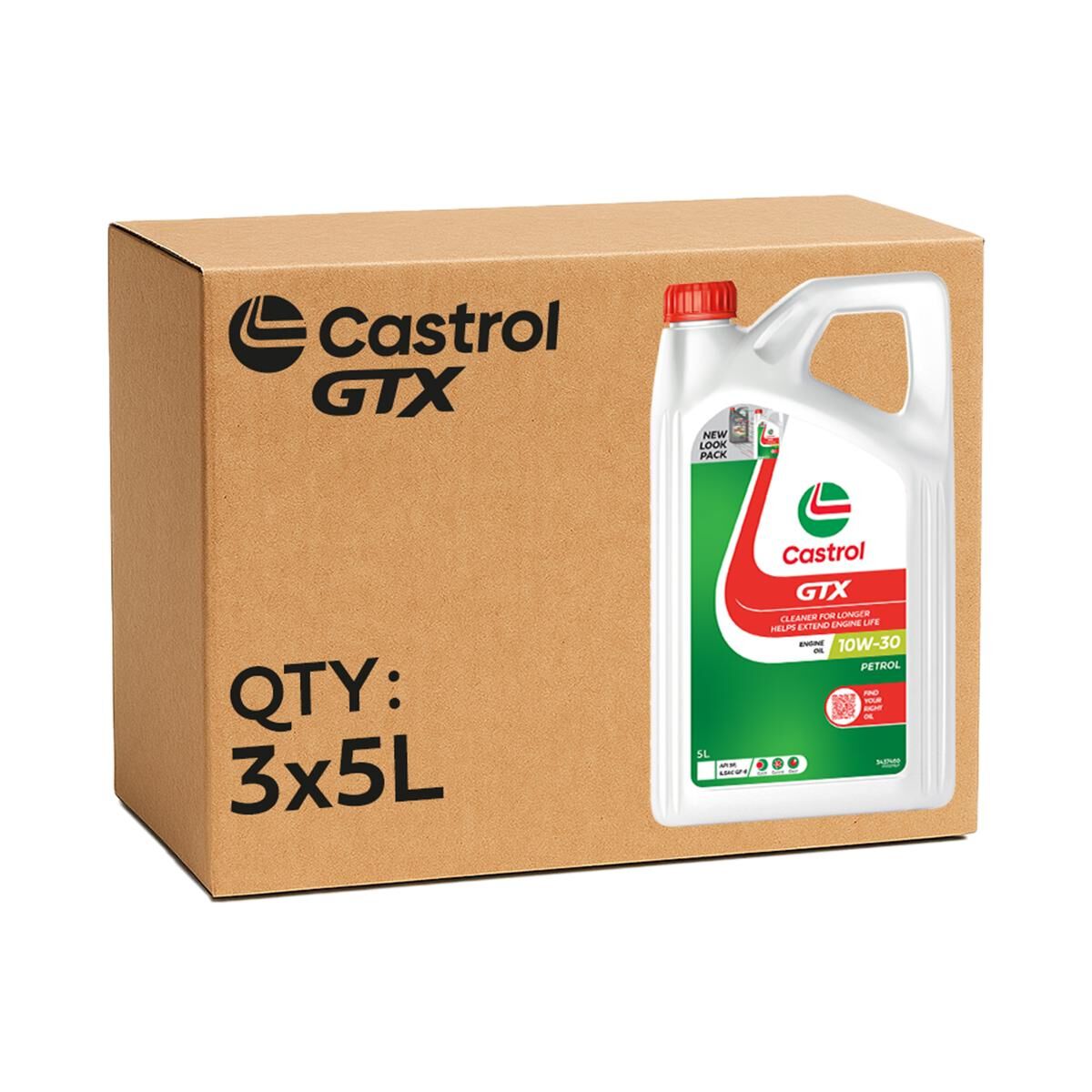 CASTROL GTX 10W-30 3X5L, , scaau_hi-res