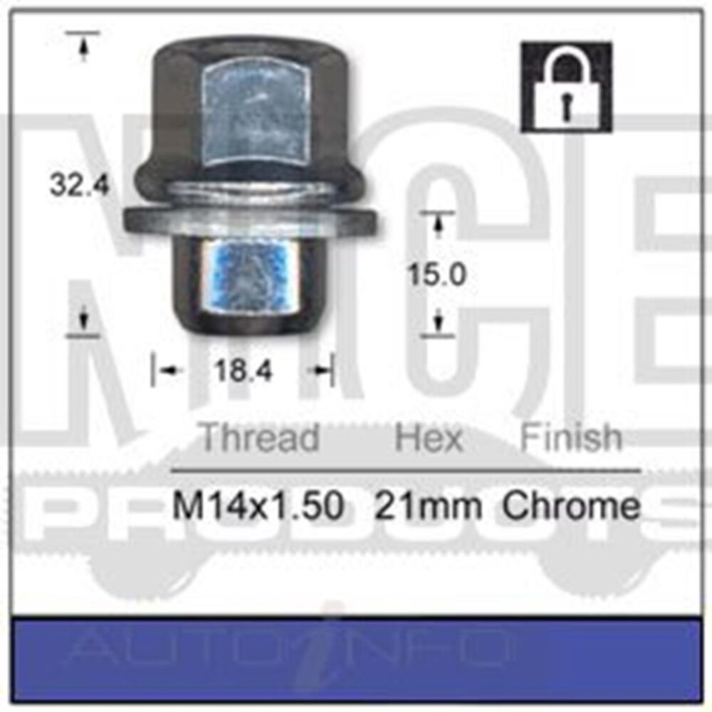 Nice Wheel Nut NN374C Supercheap Auto