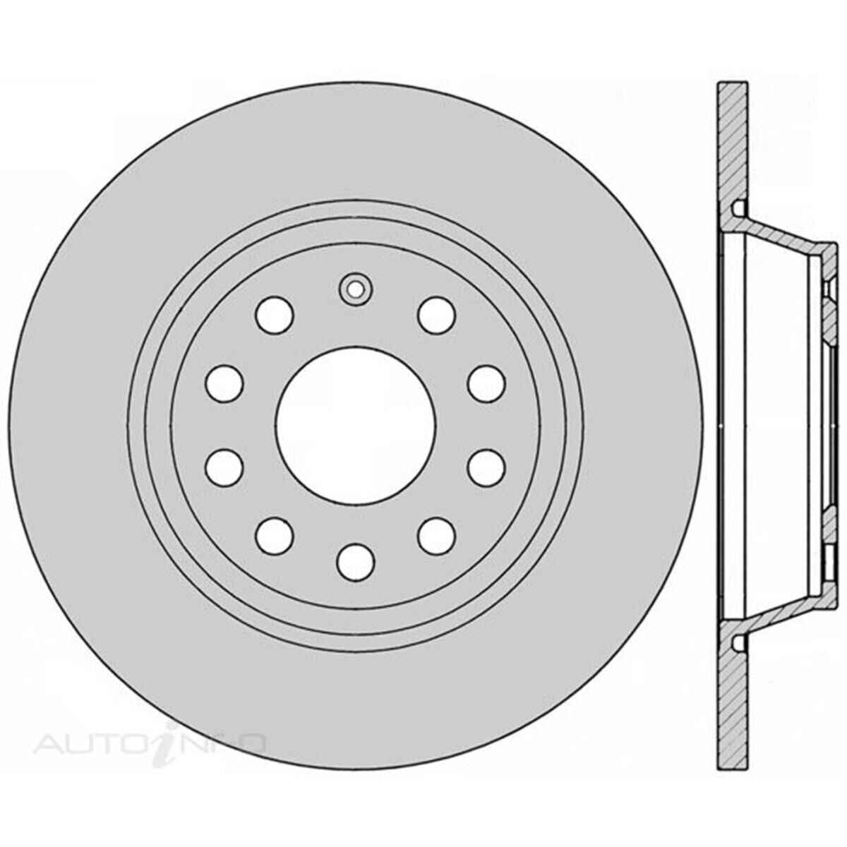 IBS Brake Rotor - Single, BR15679 | Supercheap Auto