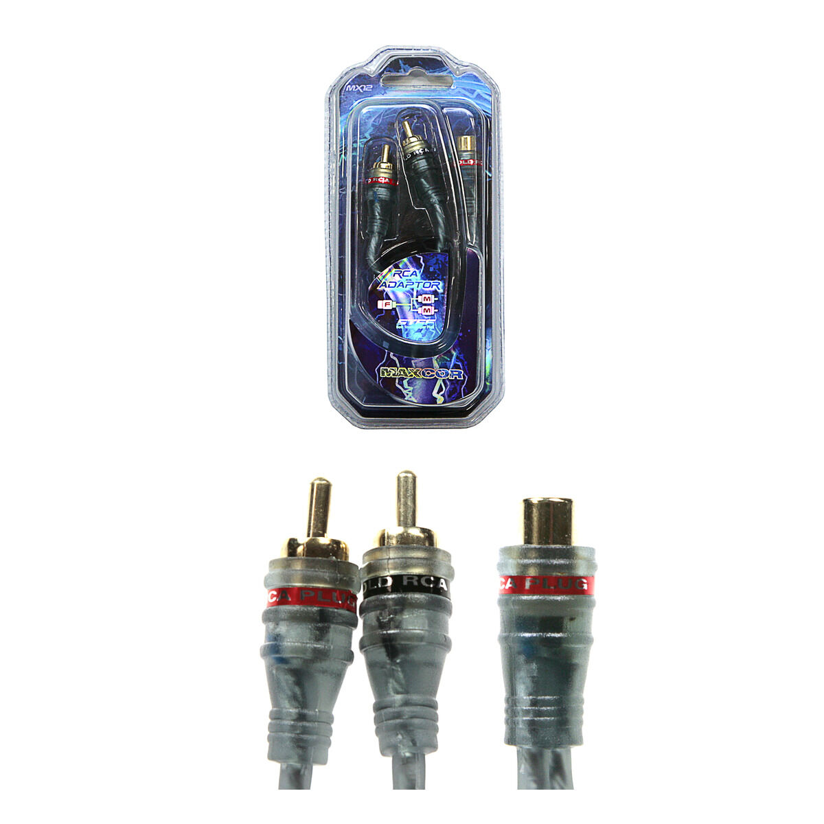 AERPRO - MAXCOR RCA ADAPTOR 1F-2M - MX12, , scaau_hi-res
