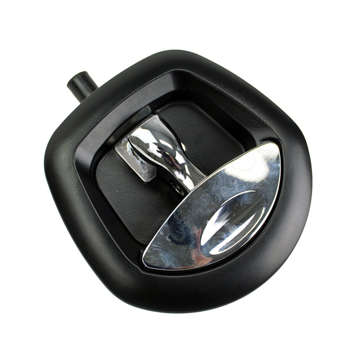 Sunrise T Lock Whale Tail Chrome Handle with Black Housing, , scaau_hi-res