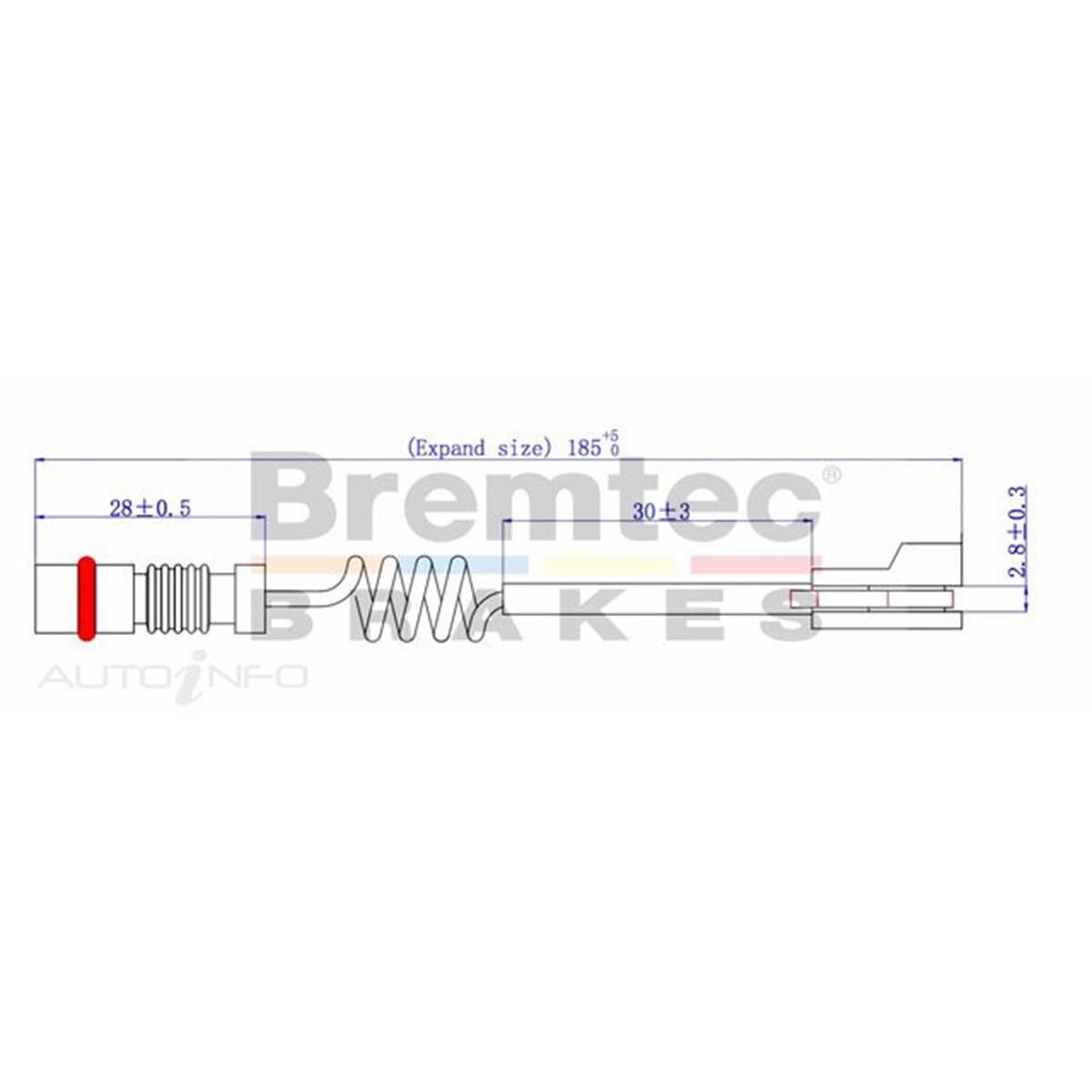 EUROLINE BRAKE WEAR SENSOR, , scaau_hi-res