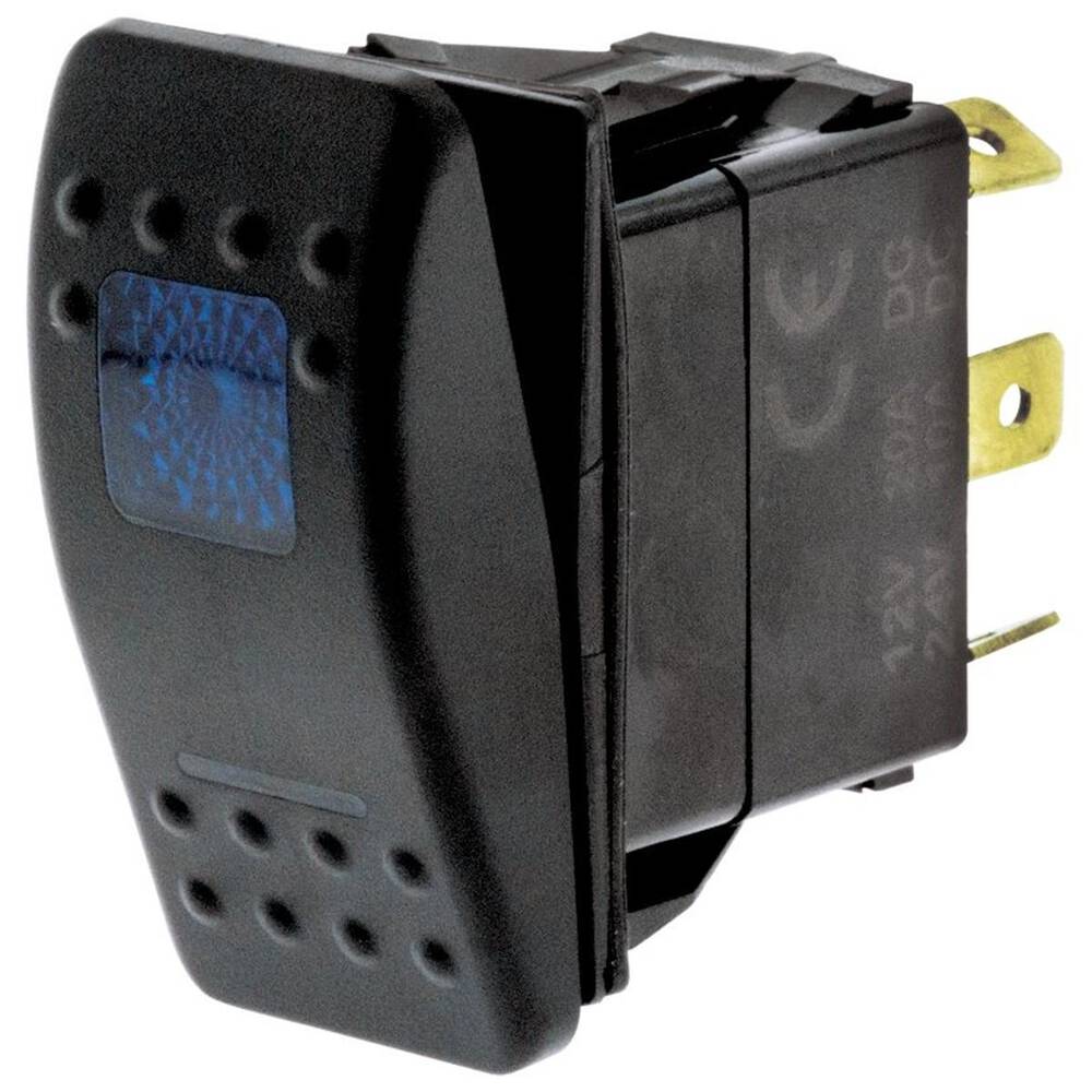 Jaycar Spring On Rocker Switch Jaylec Switch Rocker Sealed On/On - SW8376 | Supercheap Auto