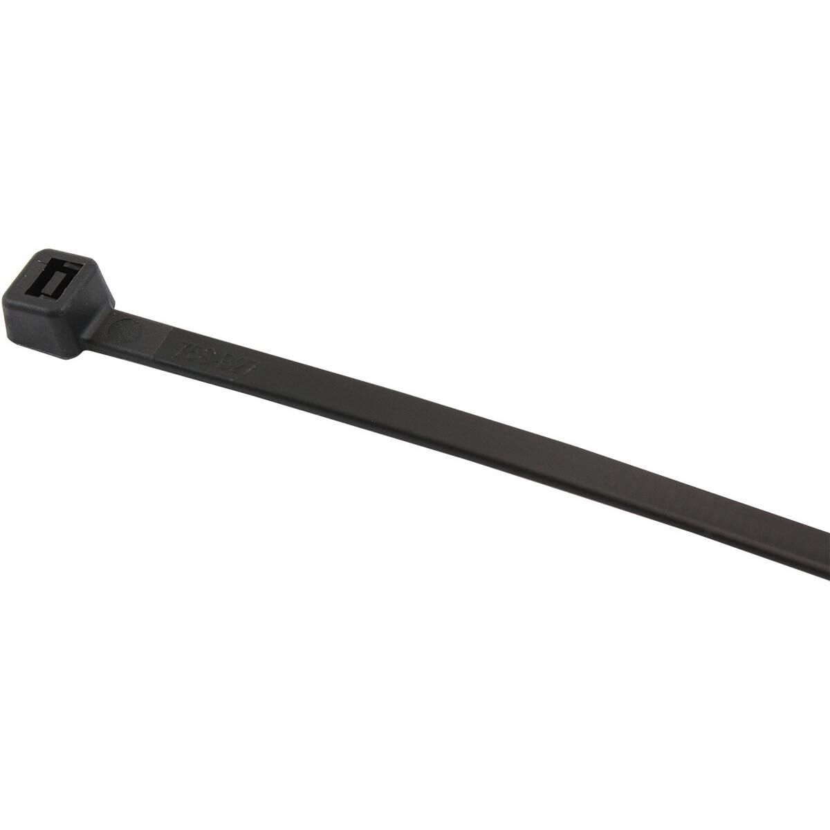 HEAVY DUTY CABLE TIE 4.8X280MM1000 PACK BLACK ZIP TIES PA66, , scaau_hi-res