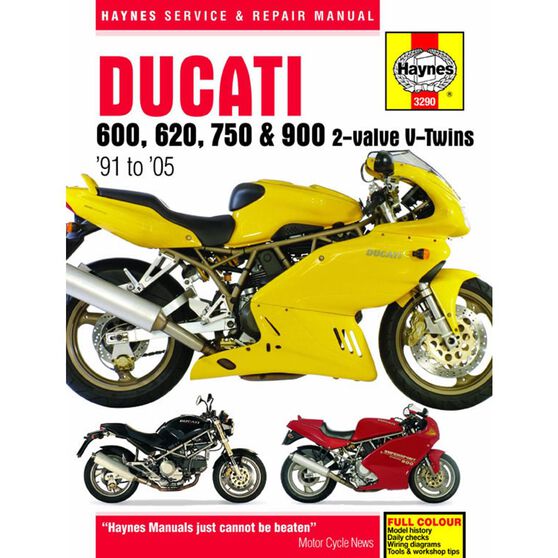 DUCATI 600, 620, 750 AND 900 2-VALVE V-TWINS 1991 - 2005, , scaau_hi-res