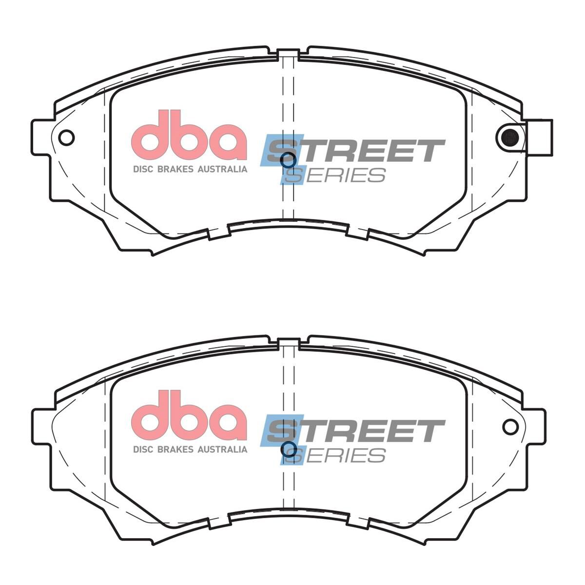 DBA SS STREET SERIES BRAKE PADS [ Ford & Mazda 2002-2014 F ], , scaau_hi-res