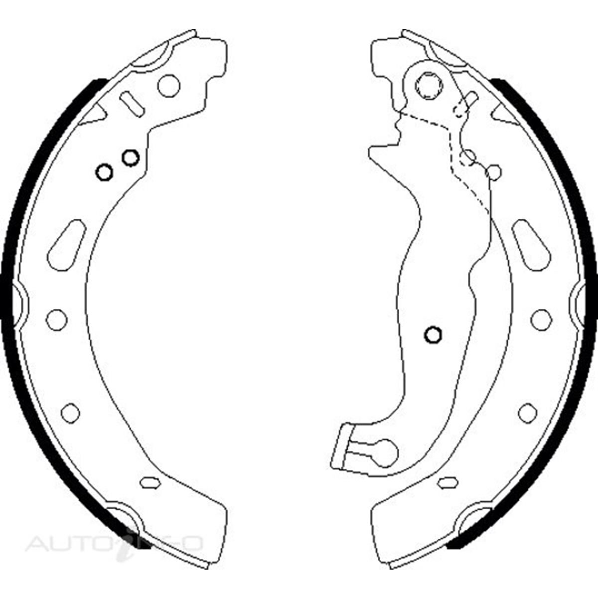 BENDIX BRAKE SHOES, , scaau_hi-res