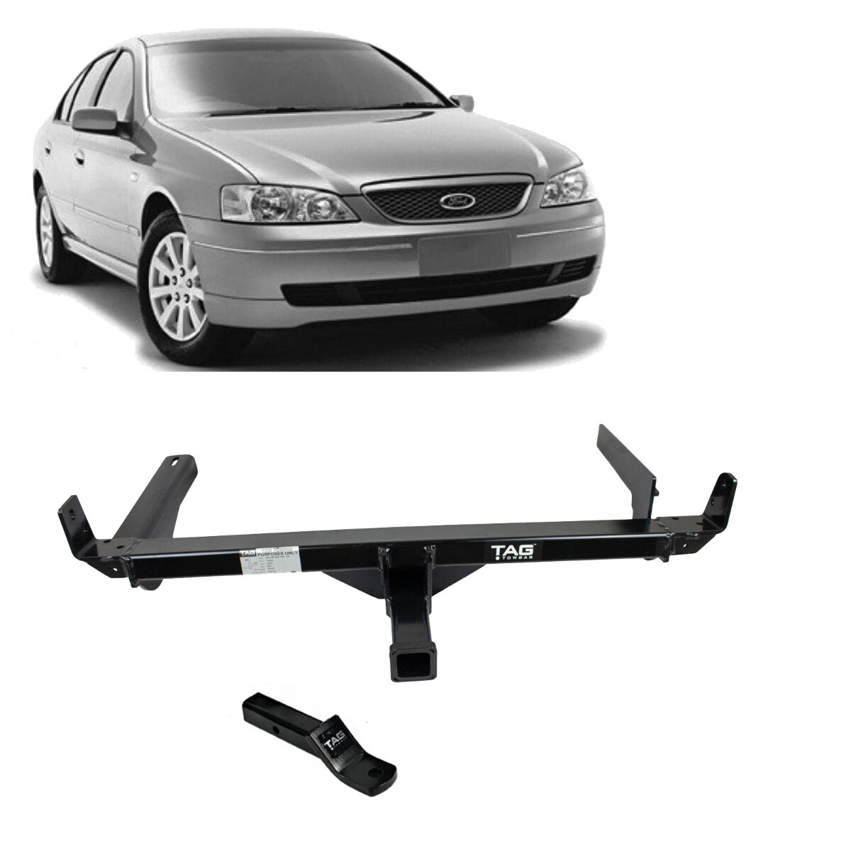 TAG Heavy Duty Towbar T4F009