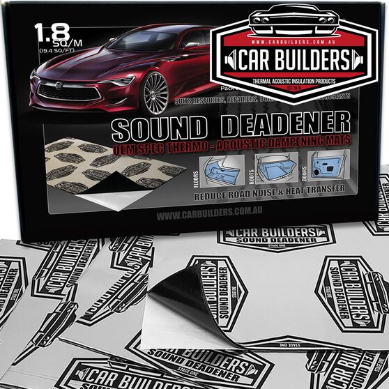 Car Builders Stage 1 Sound Deadener Silver Sd X1 Supercheap Auto