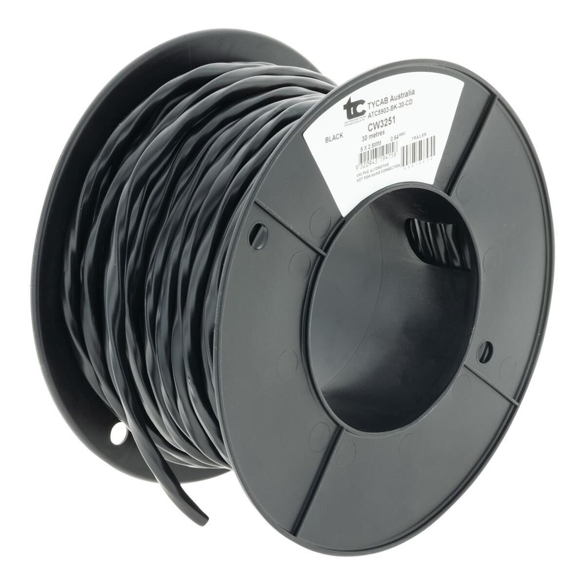 2.5mm FIVE CORE TRAILER CABLE, , scaau_hi-res