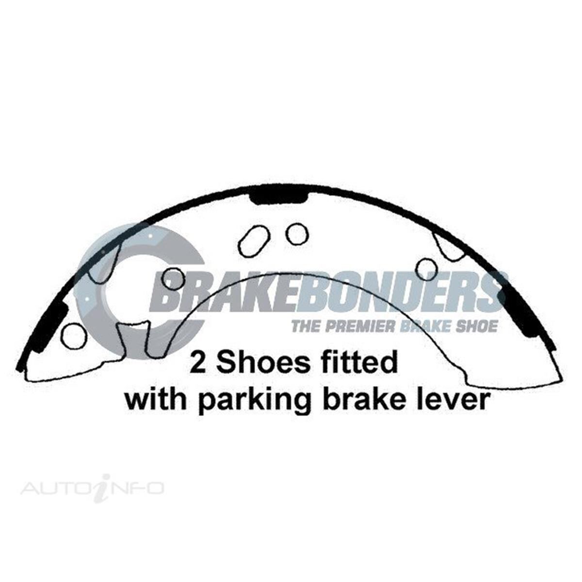 Brake Shoes - Hyundai 180mm, , scaau_hi-res