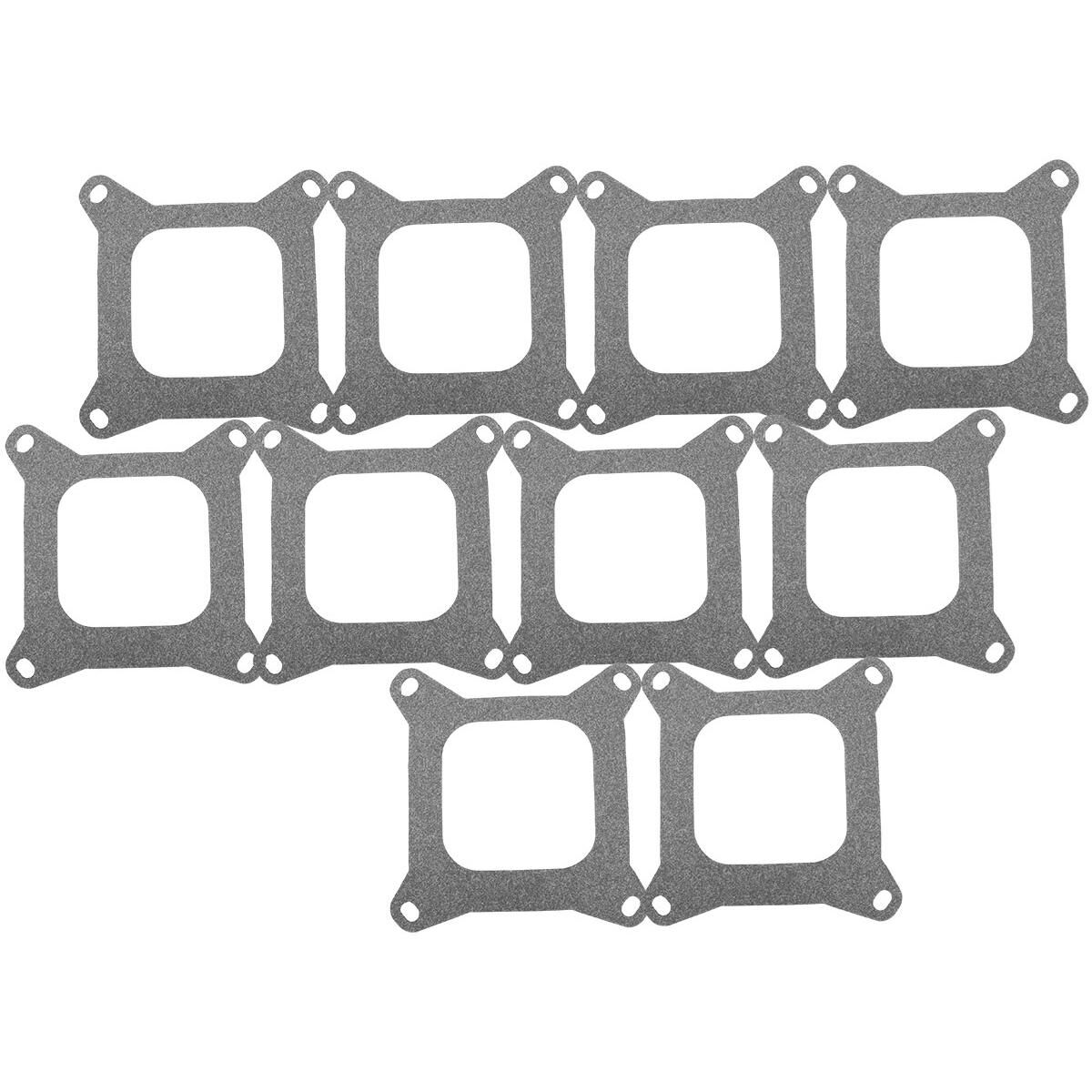 4150 CARBY BASE GASKET OPEN BULK 10 PACK 1/32" SQUARE BORE, , scaau_hi-res