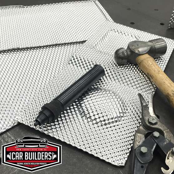 EMBOSSED HEAT SHIELD 300MM X 500MM, , scaau_hi-res