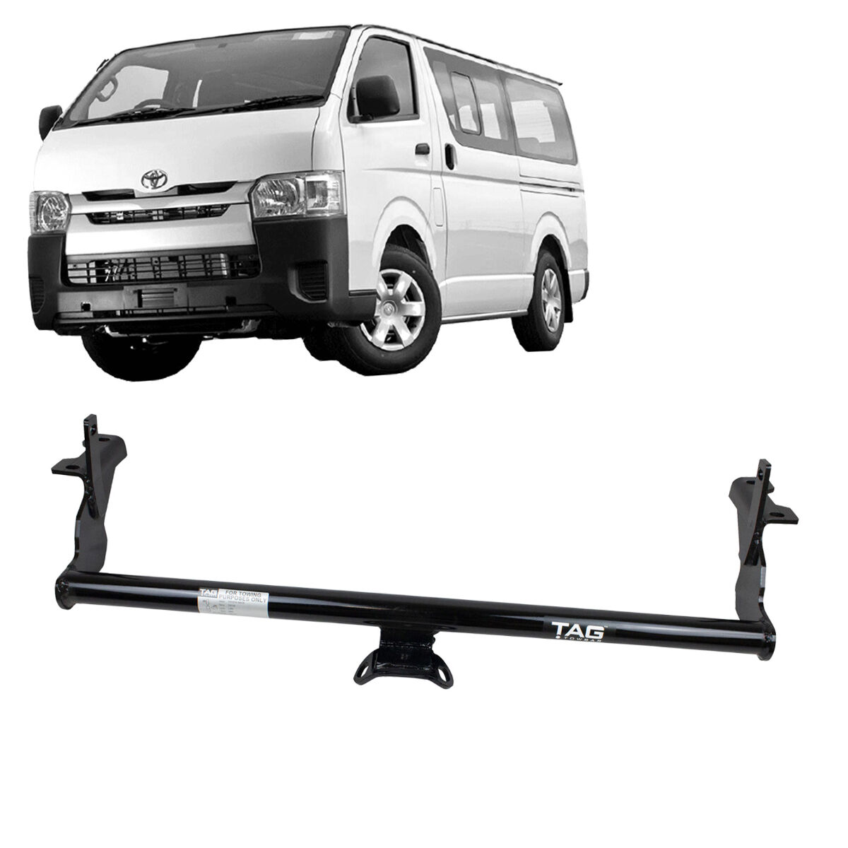 Van deals tow bar