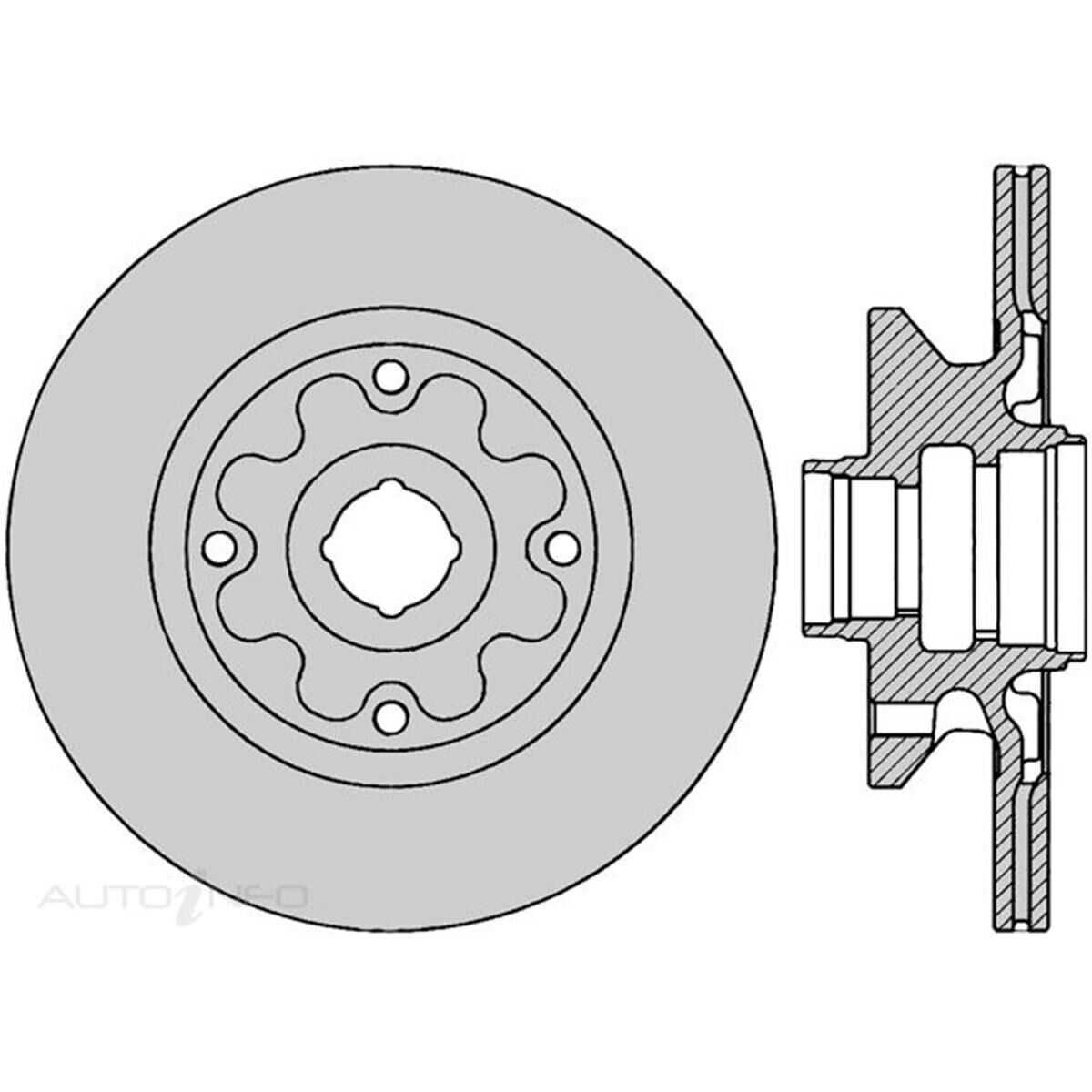 IBS Brake Rotor - Single, BR859A | Supercheap Auto