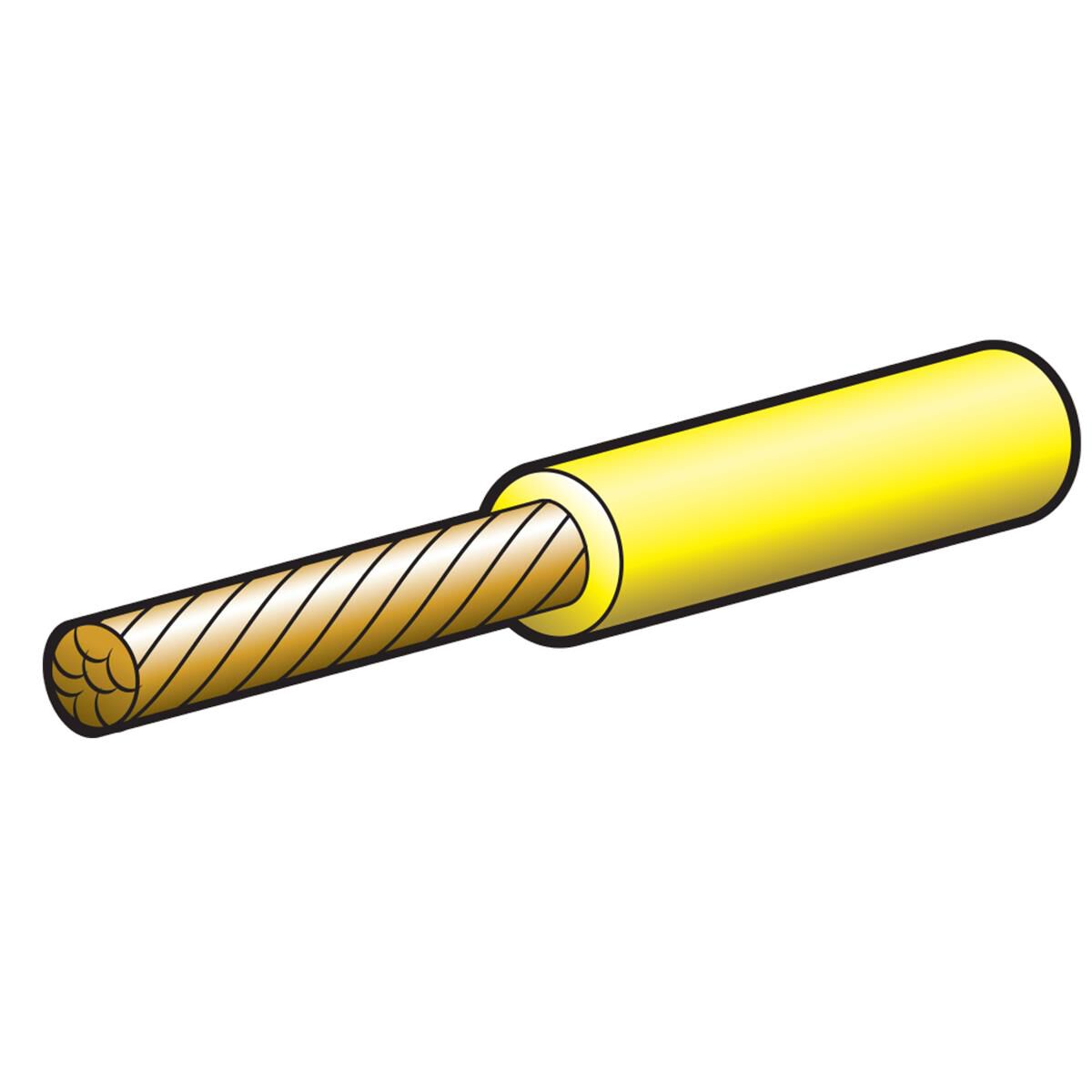 CABLE S/CORE 6MM 50A 30M YELLW, , scaau_hi-res