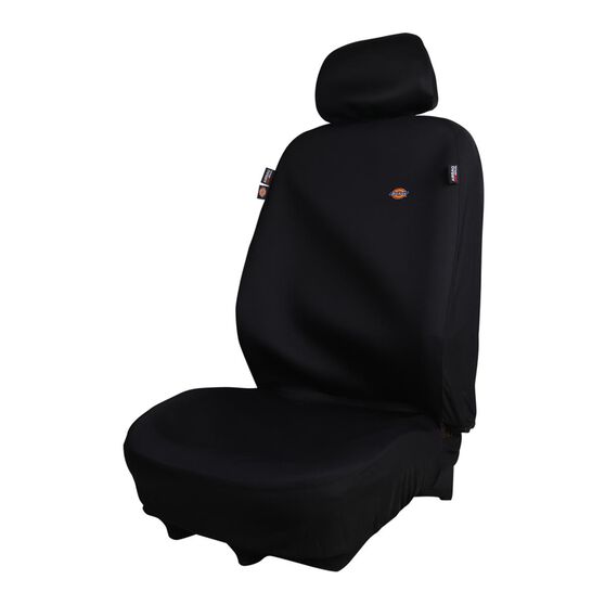 Dickies Aqua Block Seat Cover 1Piece, Black Supercheap Auto