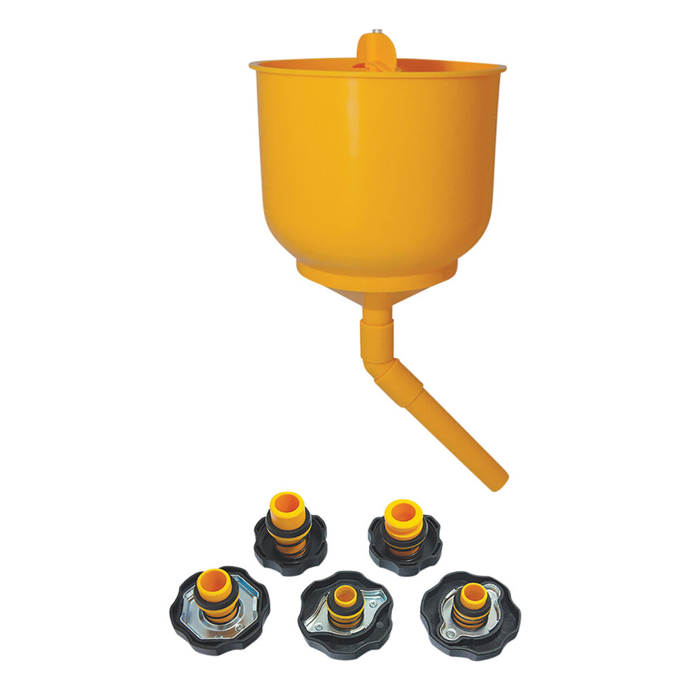  Coolant Funnel Kit ABS Coolant Filling Funnel Kit