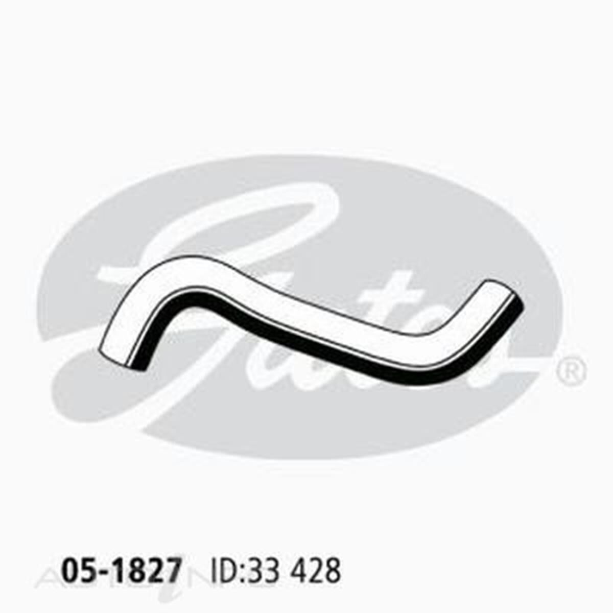 05-1827 GATES RADIATOR HOSE, , scaau_hi-res
